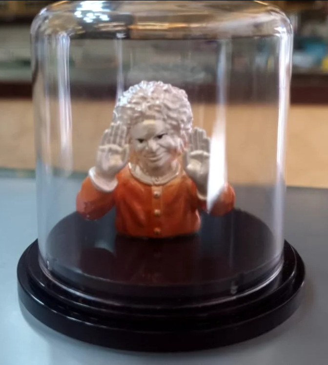 Sathya Sai Baba Idol in Glass Dome