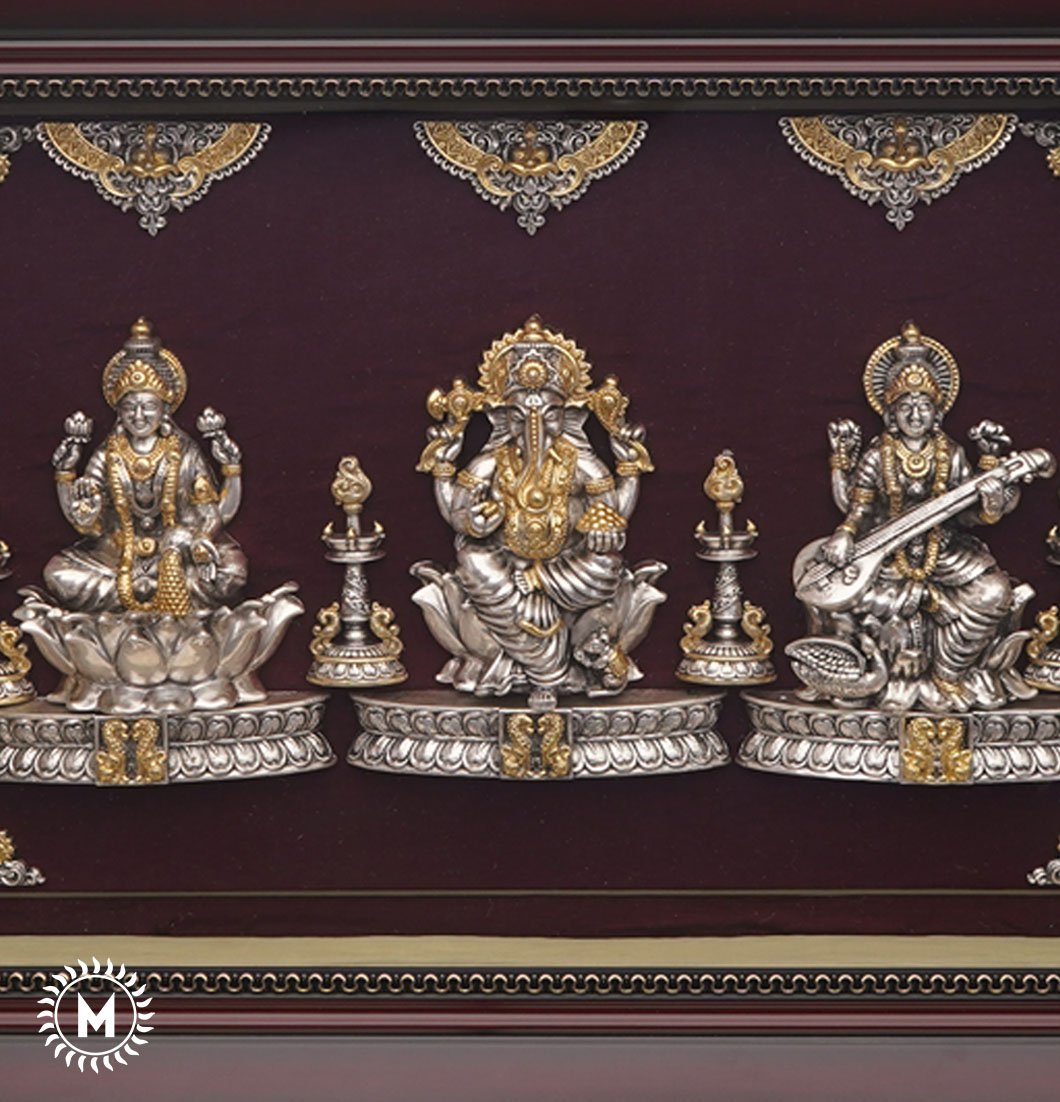 Lakshmi Ganesh Saraswathi - 190 Gm