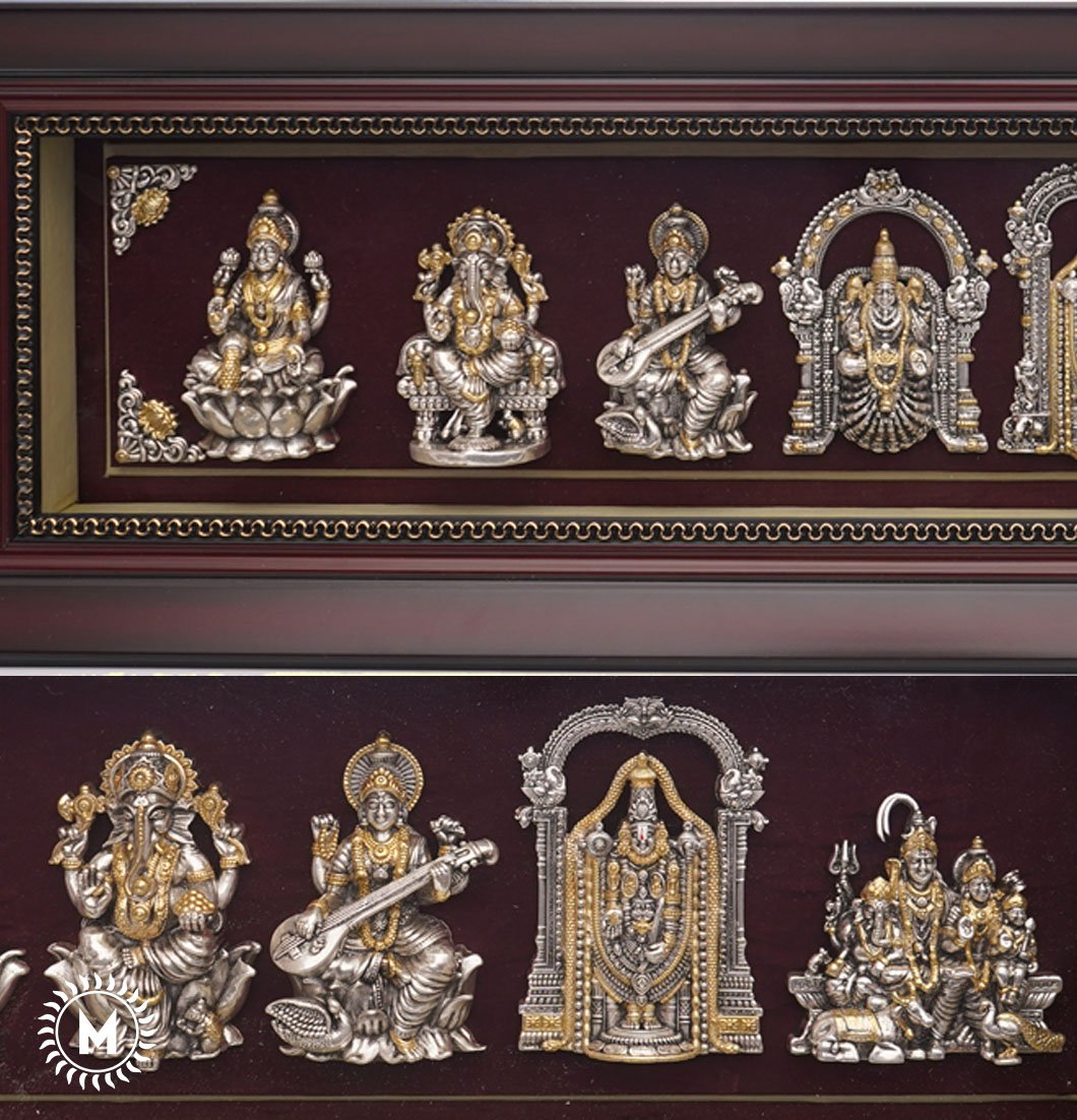 Lakshmi Ganesh Saraswathi Balaji Siva Parivar - 180 Gm