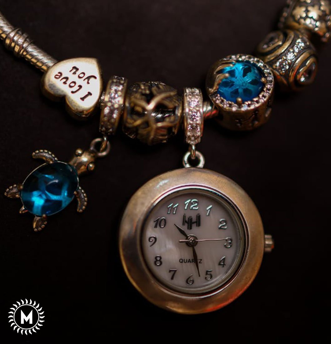 Pandora Murano Glass Sea Turtle Ladies Watch