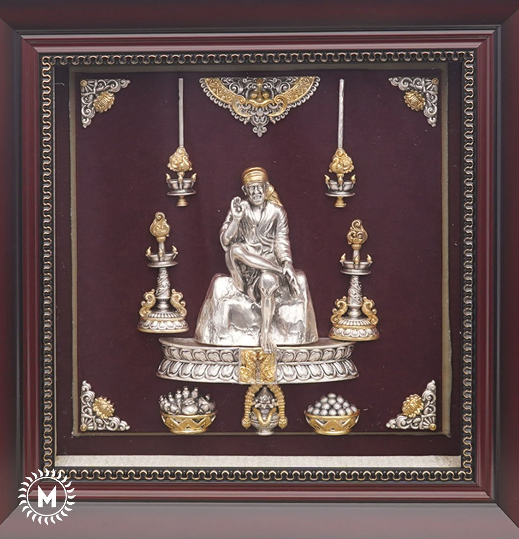 Stone Sai Baba Pooja - 100 Gm