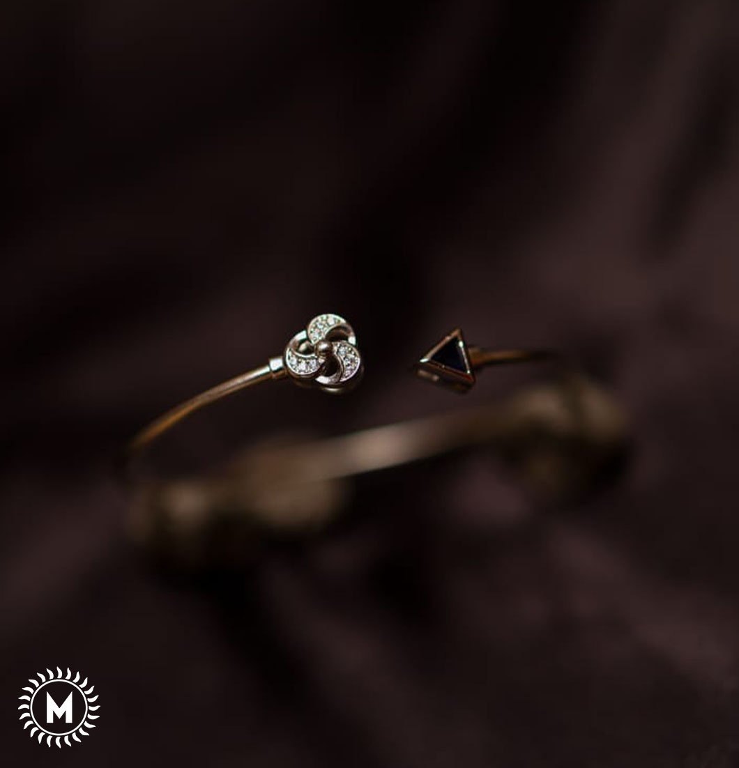 Swirl Flower Ladies Kada